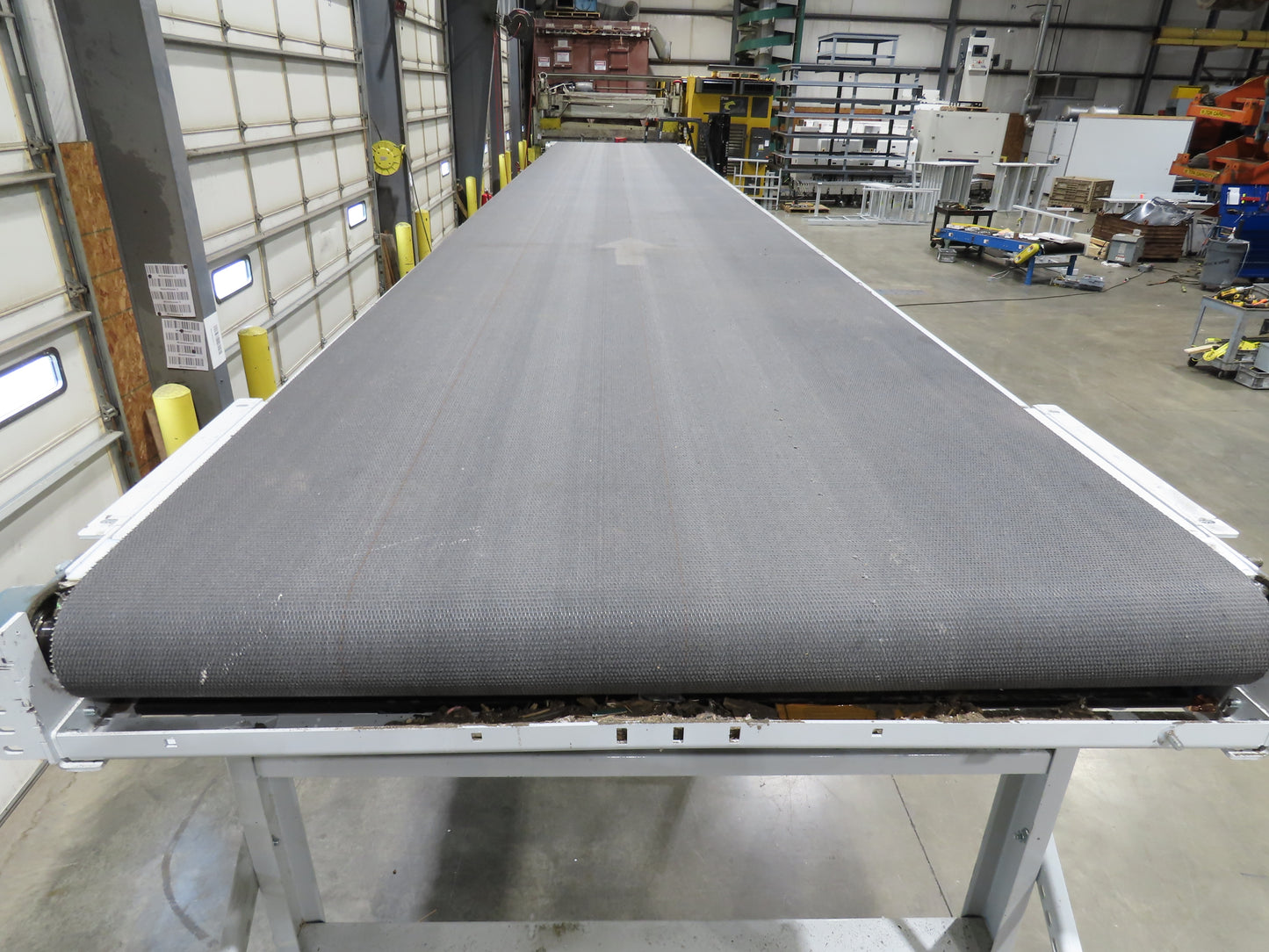 Hytrol BPC 49"x 27' Slider Bed Conveyor 47"Belt 5Hp 3PH Center Drive 183fpm