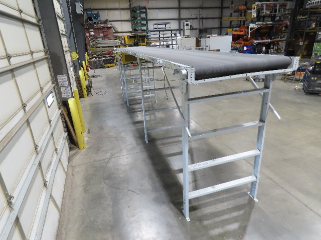 Hytrol BPC 49"x 27' Slider Bed Conveyor 47"Belt 5Hp 3PH Center Drive 183fpm