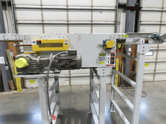 Hytrol BPC 49"x 27' Slider Bed Conveyor 47"Belt 5Hp 3PH Center Drive 183fpm