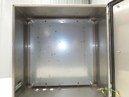 Rittal AE1007 Stainless Electrical Enclosure Junction Box 500x500x20mm 20x20x8"