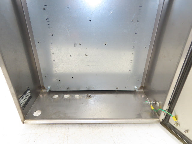 Rittal AE1007 Stainless Electrical Enclosure Junction Box 500x500x20mm 20x20x8"