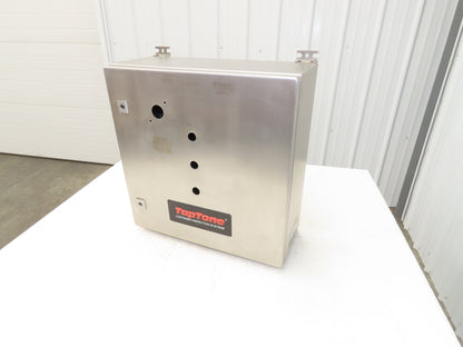 Rittal AE1007 Stainless Electrical Enclosure Junction Box 500x500x20mm 20x20x8"