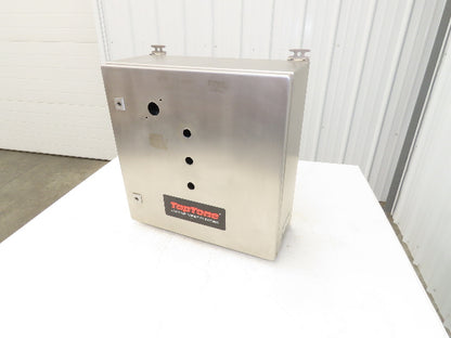 Rittal AE1007 Stainless Electrical Enclosure Junction Box 500x500x20mm 20x20x8"