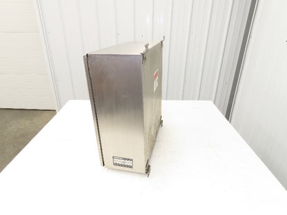 Rittal AE1007 Stainless Electrical Enclosure Junction Box 500x500x20mm 20x20x8"