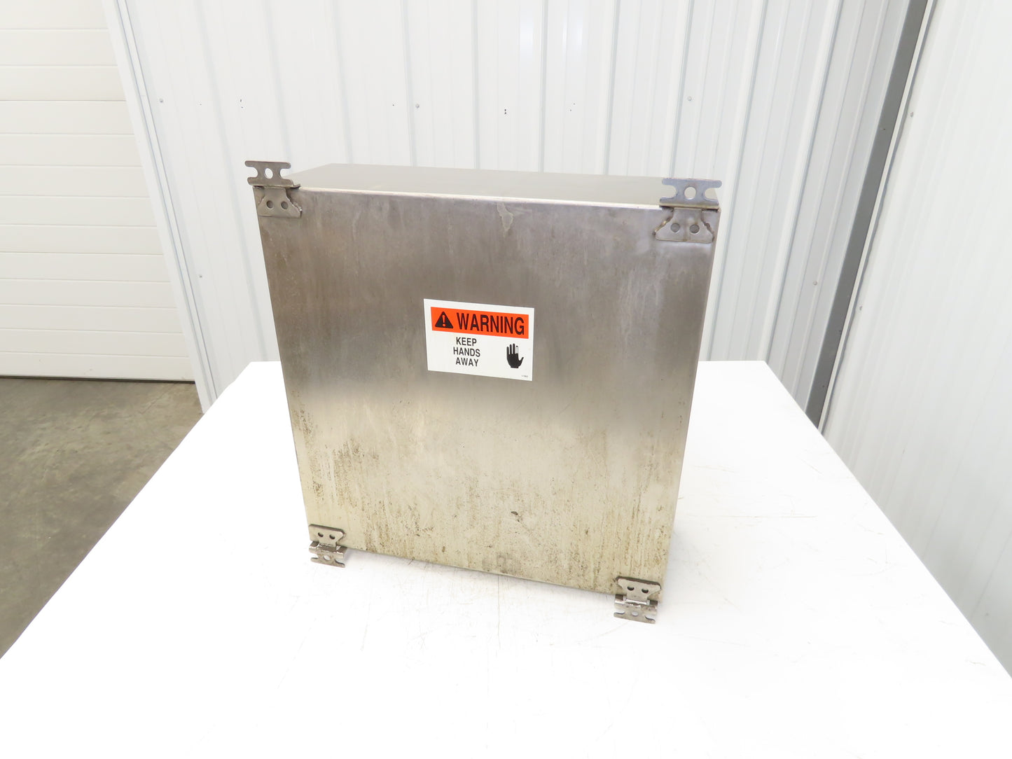 Rittal AE1007 Stainless Electrical Enclosure Junction Box 500x500x20mm 20x20x8"