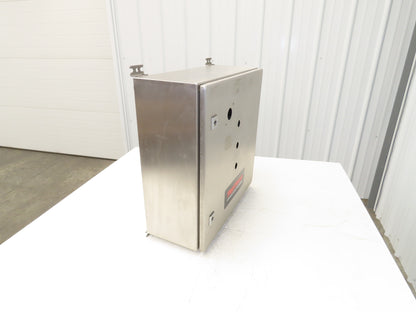Rittal AE1007 Stainless Electrical Enclosure Junction Box 500x500x20mm 20x20x8"