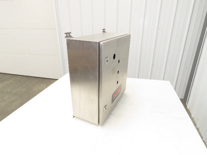 Rittal AE1007 Stainless Electrical Enclosure Junction Box 500x500x20mm 20x20x8"
