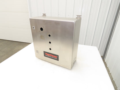 Rittal AE1007 Stainless Electrical Enclosure Junction Box 500x500x20mm 20x20x8"
