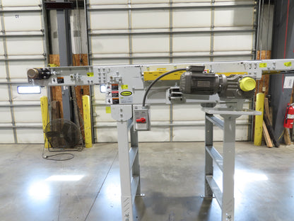 Hytrol HSS 31"x 18' Slider Bed Conveyor 30"Belt 2Hp 3PH Center Drive 140fpm