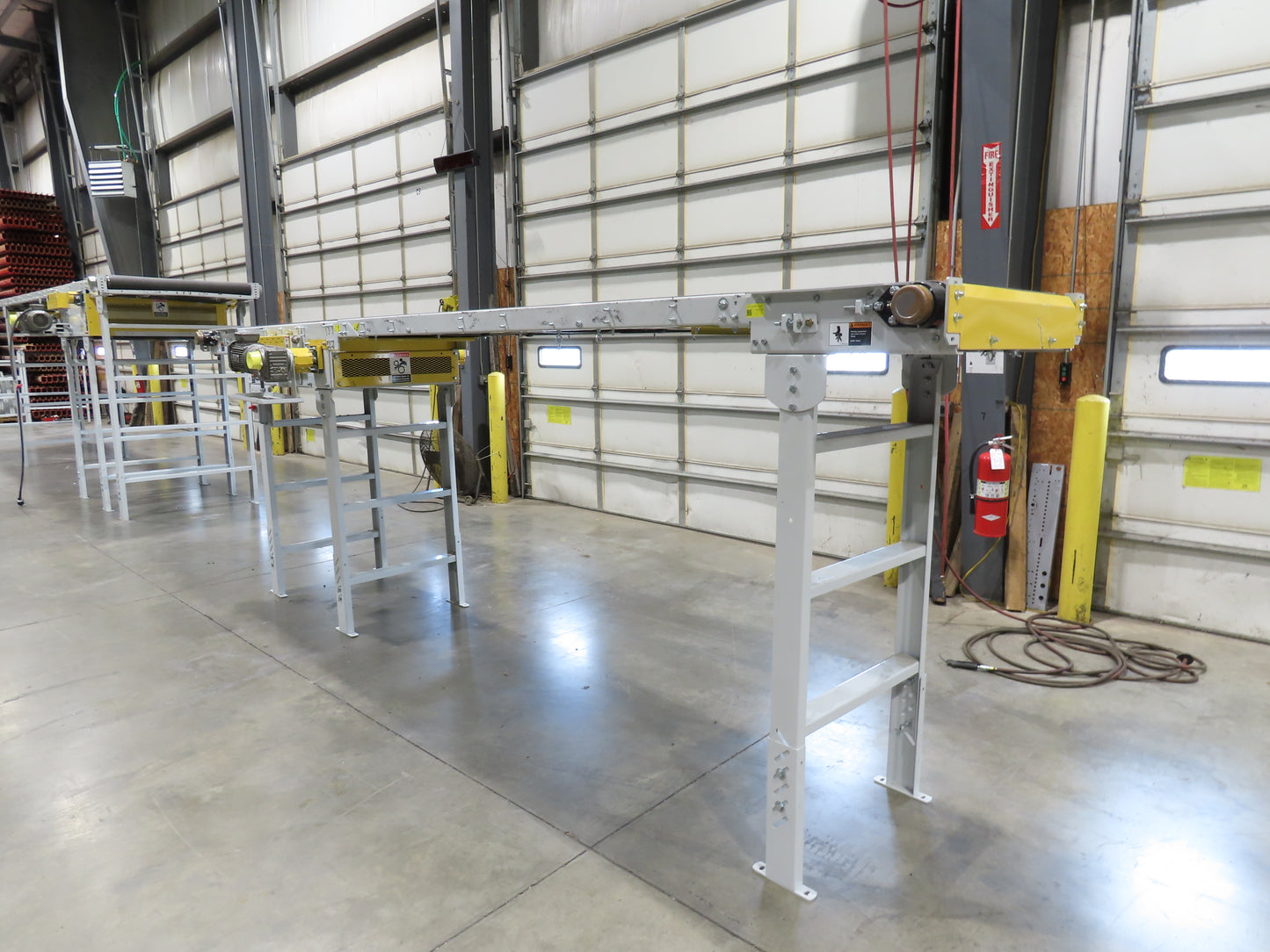 Hytrol HSS 31"x 18' Slider Bed Conveyor 30"Belt 2Hp 3PH Center Drive 140fpm