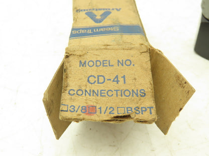Armstrong CD-41 Thermostatic Steam Trap 1/2" NPT 10-600PSI