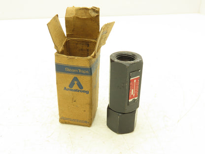Armstrong CD-41 Thermostatic Steam Trap 1/2" NPT 10-600PSI