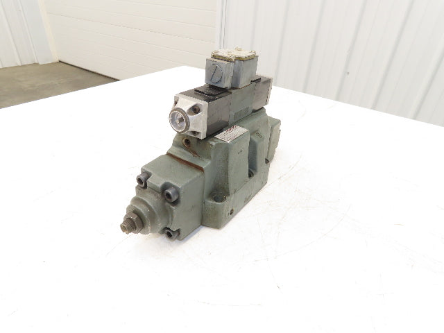 Rexroth H-4WEH25J60/6BW110NETDAL Hydraulic Piloted Valve Assembly 120v/60Hz