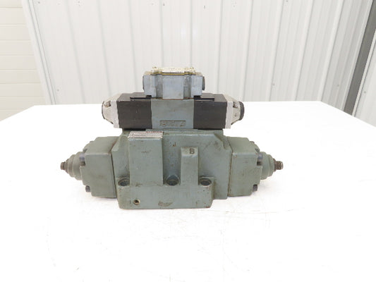 Rexroth H-4WEH25J60/6BW110NETDAL Hydraulic Piloted Valve Assembly 120v/60Hz