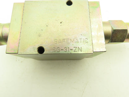 SKF SK-31-ZN Modular Doser Safematic DuoFlex Lubrication System 8.5-56 g/cycle