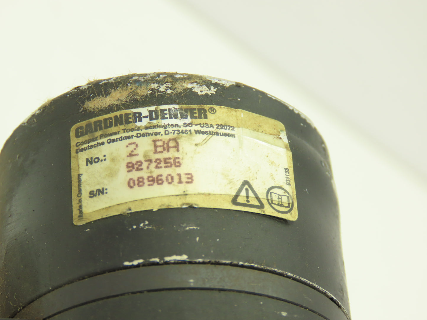 Gardner Denver 2 BA Electric Servo Nutrunner Inline Tool w/Transducer Spline End