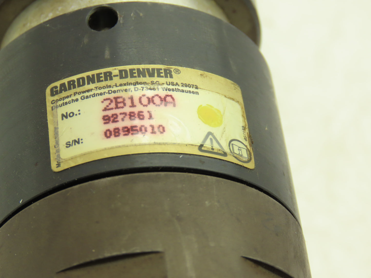 Gardner Denver 2 BA Electric Servo Nutrunner Inline Tool w/Transducer Spline End