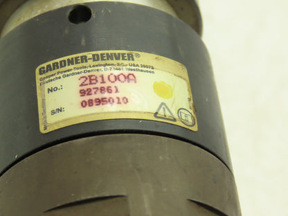 Gardner Denver 2 BA Electric Servo Nutrunner Inline Tool w/Transducer Spline End