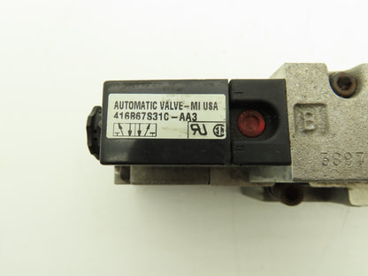 Automatic 416B67S31C-AA3 Pneumatic Air Directional Solenoid Valve