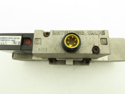Automatic 416B67S31C-AA3 Pneumatic Air Directional Solenoid Valve
