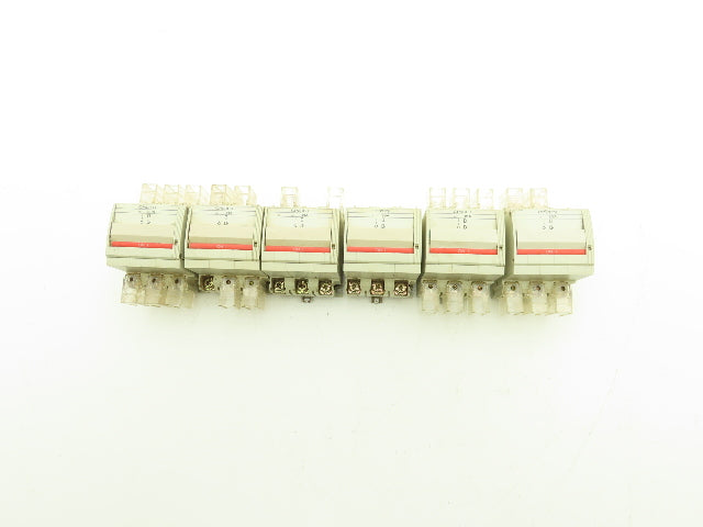 Fuji Electric CP33FS/30D Circuit Breaker Protector 30A 3 Pole 240V Lot of 6