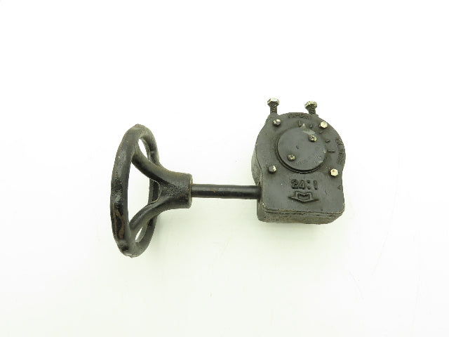 24:1 Valve Operator gearbox with Crank