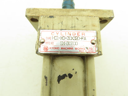 Kyoho Mach Works Hydraulic Cylinder 30mm Bore 320mm Stroke Rectangular Flange