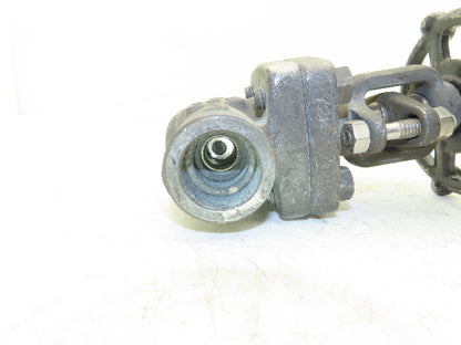 Ilshin 8A05-5 Steel Gate Valve 3/4" Socket Weld 1975psi Class 800  Lot of 2