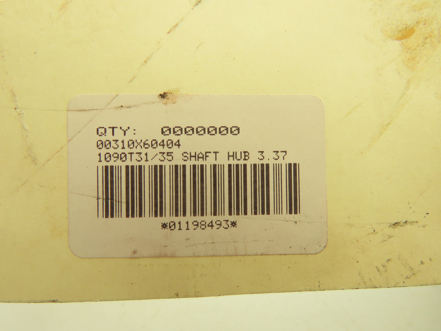 Falk 3J1510 35 Shaft Hub for 3030 Tapered Bushing 3.75" Bore