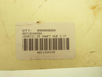 Falk 3J1510 35 Shaft Hub for 3030 Tapered Bushing 3.75" Bore