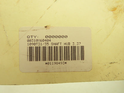 Falk 3J1510 35 Shaft Hub for 3030 Tapered Bushing 3.75" Bore