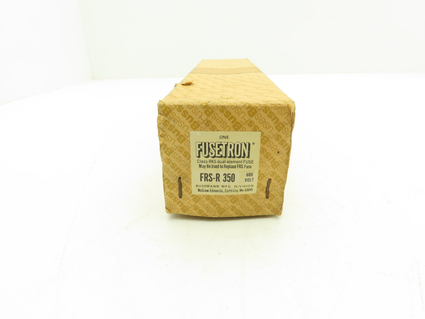 Fusetron FRS-R-350 Bussmann Dual-Element Fuse 350A Class RK5 600V