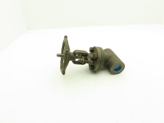 Henry Vogt API-602/B41376 Gate Valve 1" Socket Weld Class 800 1975 PSI @ 100°F