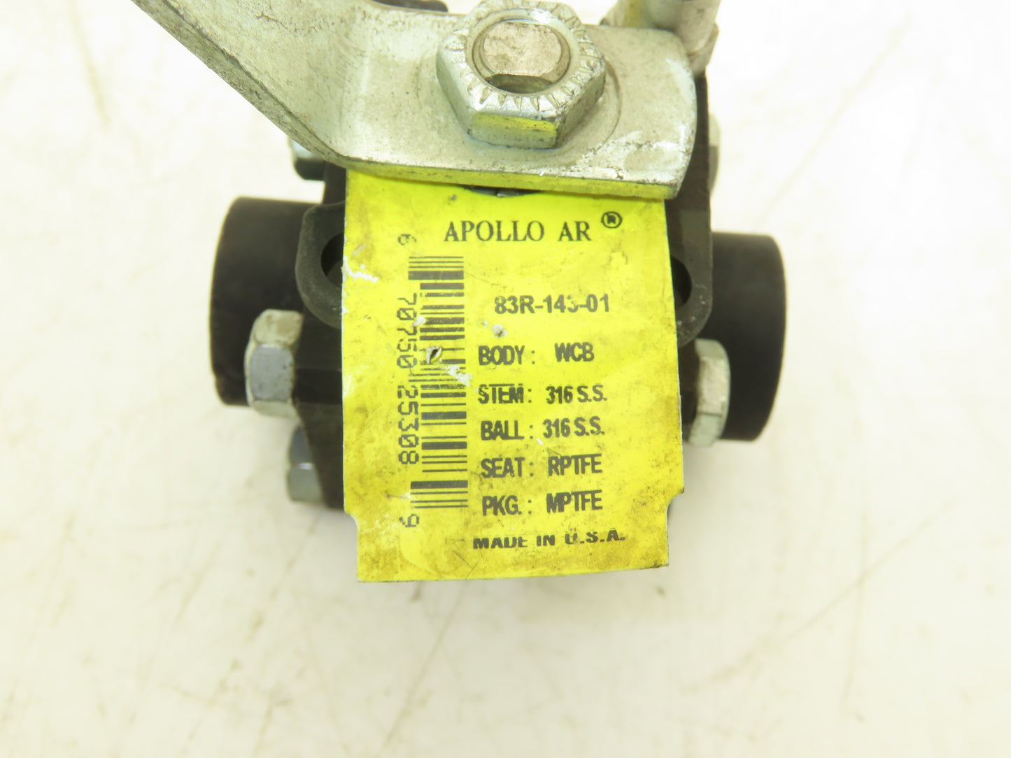 Apollo Conbraco 83R-143-01 Steel 3pc Ball Valve 1/2" FNPT Threaded 1000 CWP