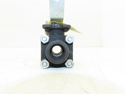 Apollo Conbraco 83R-143-01 Steel 3pc Ball Valve 1/2" FNPT Threaded 1000 CWP