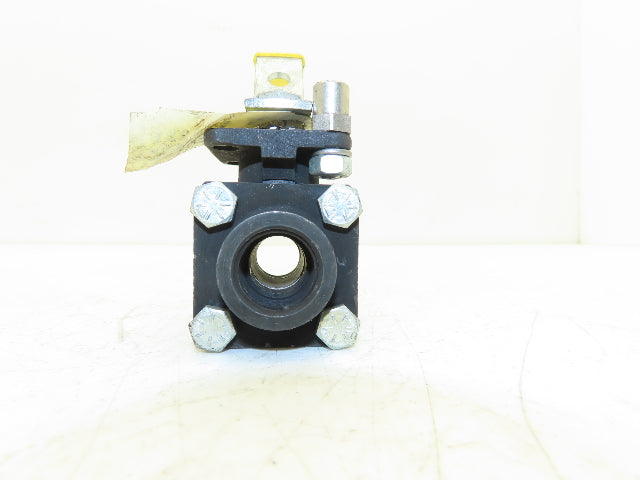 Apollo Conbraco 83R-143-01 Steel 3pc Ball Valve 1/2" FNPT Threaded 1000 CWP