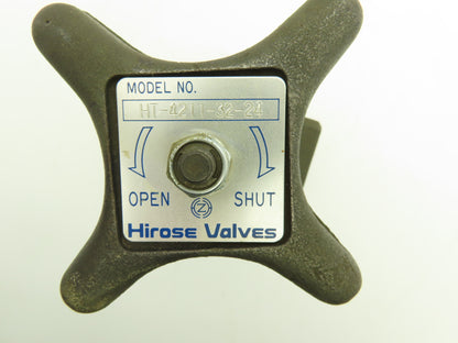 Hirose HT-4211-32-24 Stop Valve 1-1/4" NPT Size 32