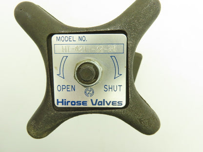Hirose HT-4211-32-24 Stop Valve 1-1/4" NPT Size 32