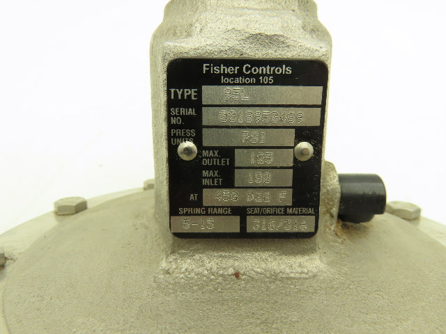 Fisher Controls 95L Pressure Reducing Regulator 125PSI Class 150 1/2" Flange