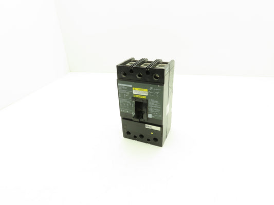 Square D KH-250A Circuit Breaker 250A 600V 3 Pole Green Face