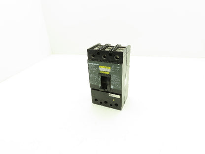 Square D KH-250A Circuit Breaker 250A 600V 3 Pole Green Face