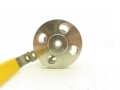 FlowTek F15 1/2" 150 Flanged 2pc Stainless Ball Valve 275psi 316SS/CF8M