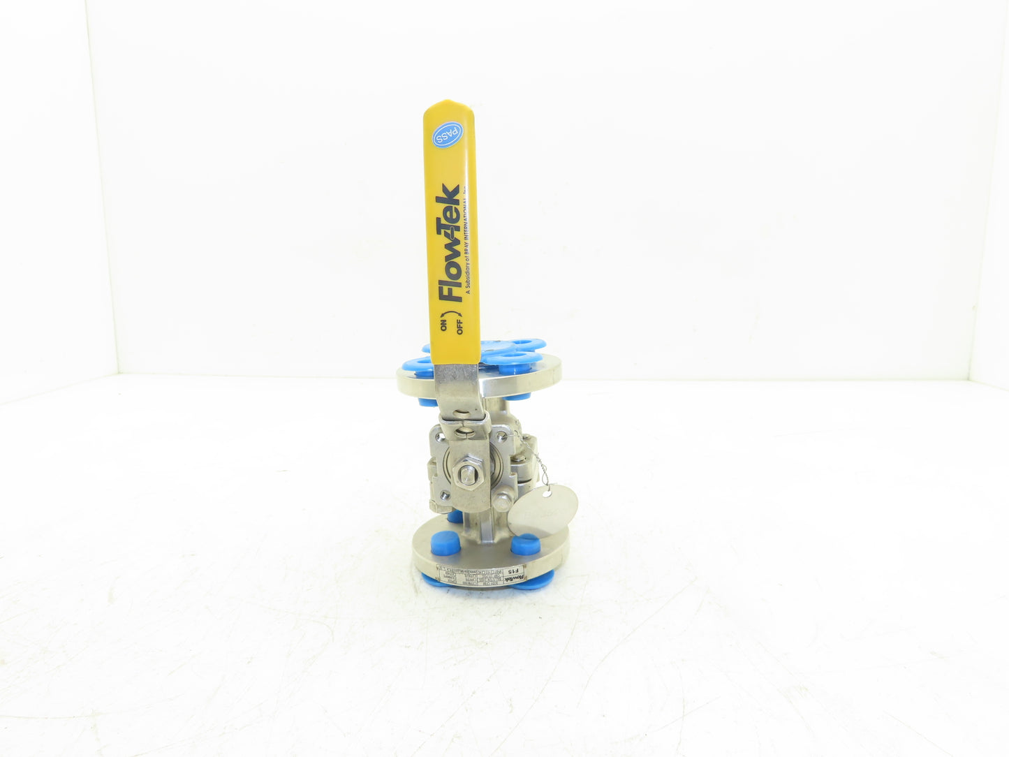 FlowTek F15 1/2" 150 Flanged 2pc Stainless Ball Valve 275psi 316SS/CF8M