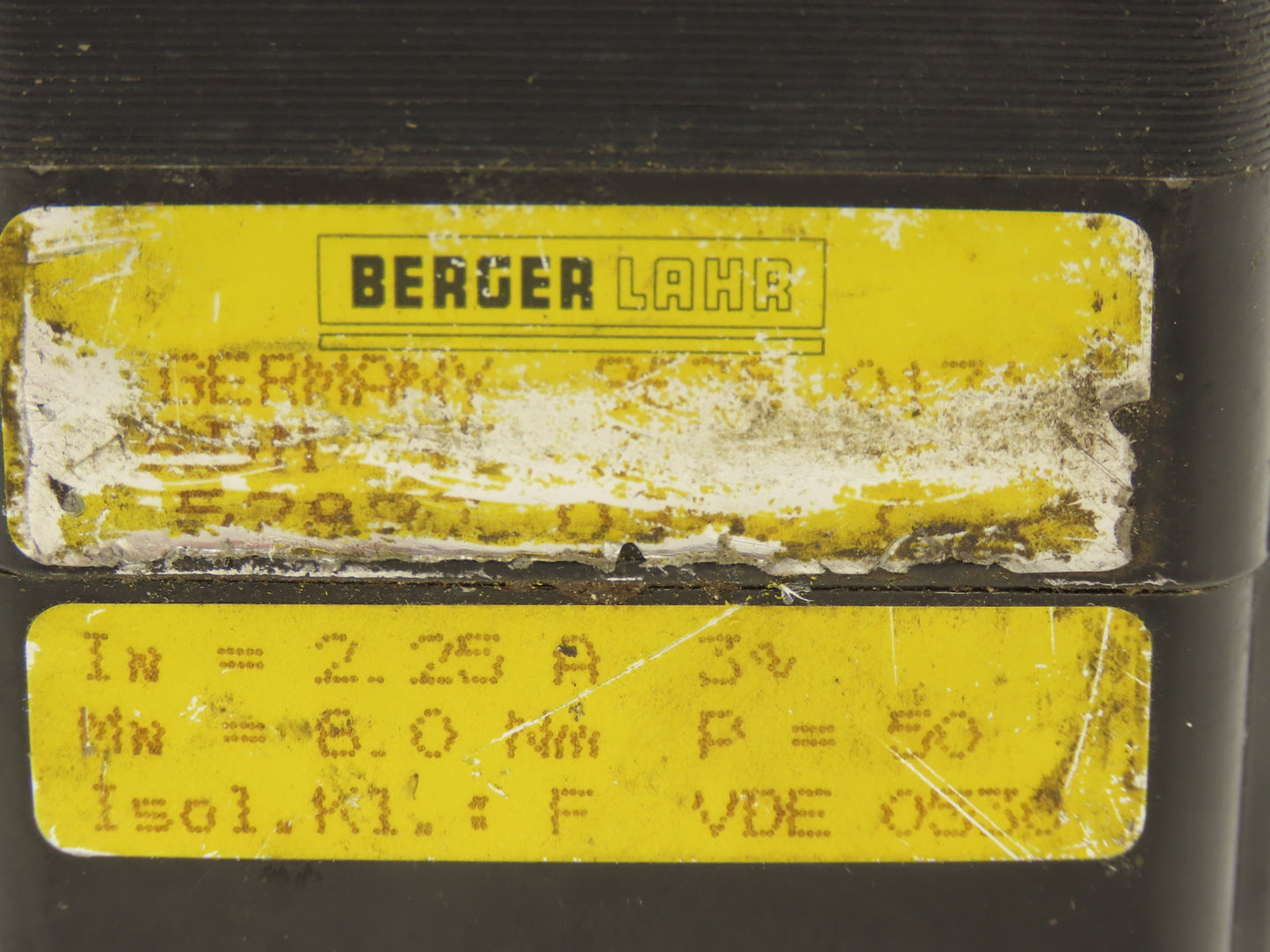 Berger Lahr VDE0530 Servo Stepper Motor 230VAC w/Brake