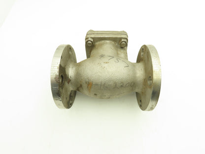 William E. Williams Valve S151F6316 Swing Check Valve 2" ANSI Flange Class 150