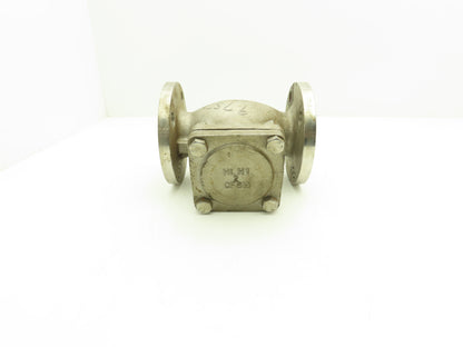 William E. Williams Valve S151F6316 Swing Check Valve 2" ANSI Flange Class 150
