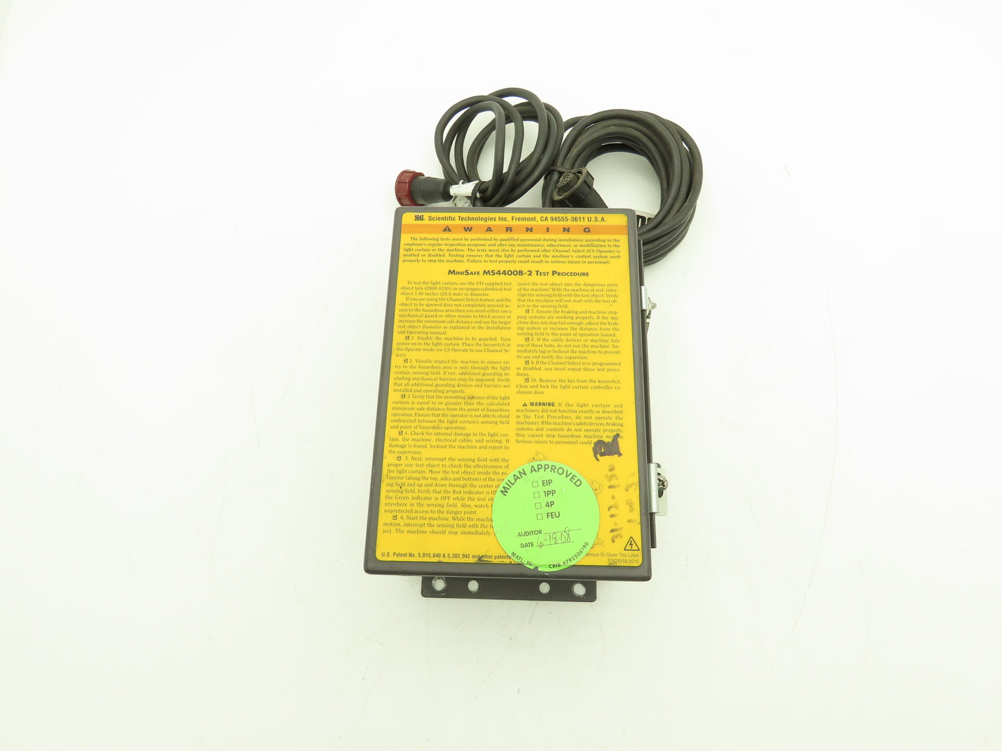 Sti MS4424B2-AC1 Mini Safe Safety Light Curtain Controller Module
