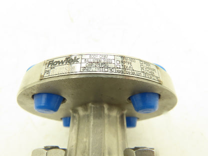 FlowTek F15 3/4" 150 Flanged 2pc Stainless Ball Valve 275psi TFM-1600 API-607