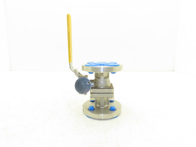 FlowTek F15 3/4" 150 Flanged 2pc Stainless Ball Valve 275psi TFM-1600 API-607