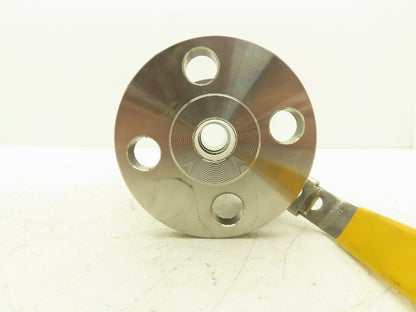 FlowTek F15 3/4" 150 Flanged 2pc Stainless Ball Valve 275psi TFM-1600 API-607